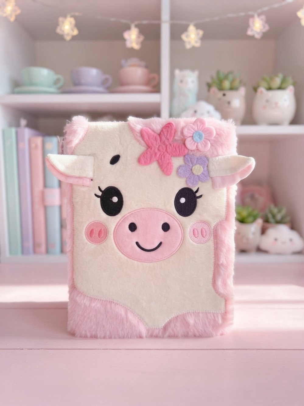 Chase Wonder Cow Large Furry Sketchbook